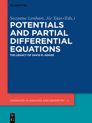 cover image of Potentials and Partial Differential Equations